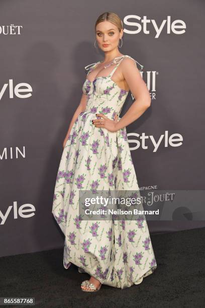 Bella Heathcote attends 3rd Annual InStyle Awards at The Getty Center on October 23, 2017 in Los Angeles, California.