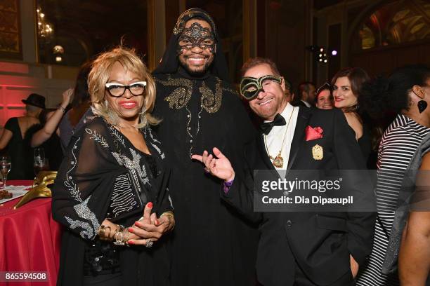 Guests attend HSA Masquerade Ball on October 23, 2017 at The Plaza Hotel in New York City.