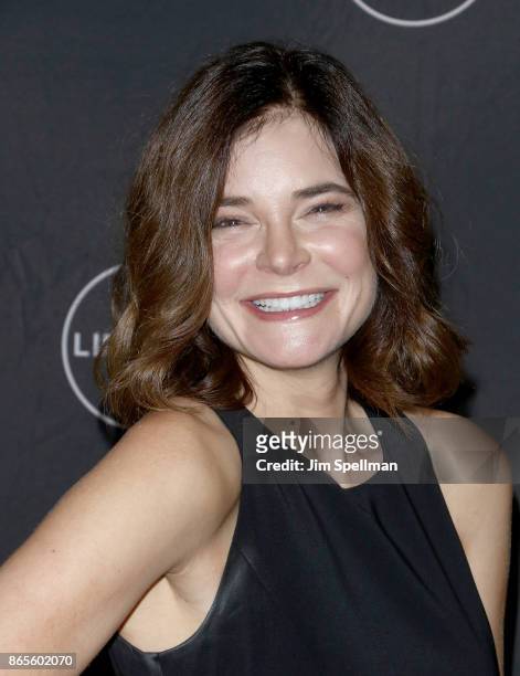 Actress Betsy Brandt attends the "Flint" New York screening at NeueHouse Madison Square on October 23, 2017 in New York City.