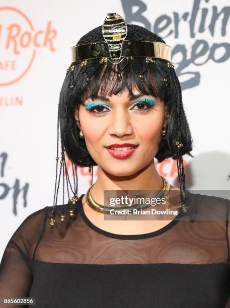 Francisca Urio attends the Halloween party hosted by Natascha Ochsenknecht at Berlin Dungeon on October 23, 2017 in Berlin, Germany.