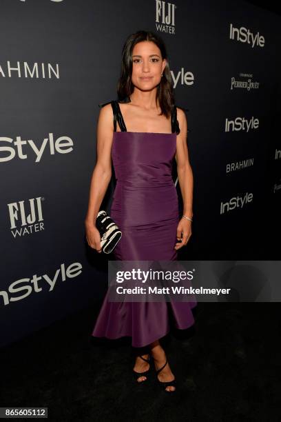 Julia Jones attends the Third Annual "InStyle Awards" presented by InStyle at The Getty Center on October 23, 2017 in Los Angeles, California.
