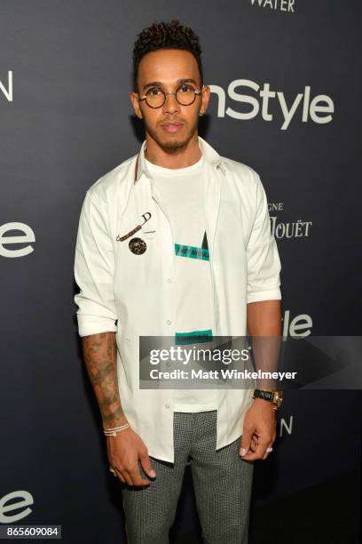 Lewis Hamilton attends the Third Annual "InStyle Awards" presented by InStyle at The Getty Center on October 23, 2017 in Los Angeles, California.