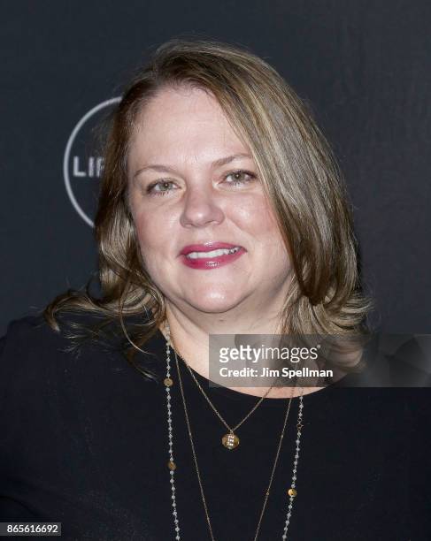 Producer Lisa Hamilton Daly attends the "Flint" New York screening at NeueHouse Madison Square on October 23, 2017 in New York City.