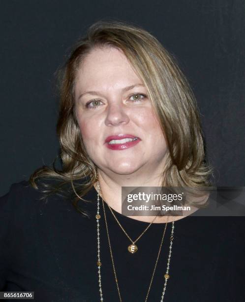 Producer Lisa Hamilton Daly attends the "Flint" New York screening at NeueHouse Madison Square on October 23, 2017 in New York City.