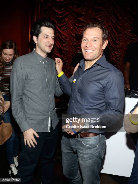Ben Schwartz and Mark Nelsen attend the Visa ID Intelligence launch party at Money 20/20 on October 23, 2017 in Las Vegas, Nevada.