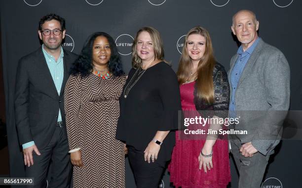 Executive vice president and general manager Rob Sharenow, Nayyirah Shariff, producer Lisa Hamilton Daly, Melissa Mays, executive producer Neil Meron...