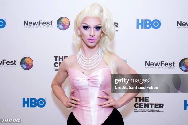 Ms. Cracker attends "The Drag Roast Of Sherry Vine" at The LGBT Community Center on October 23, 2017 in New York City.