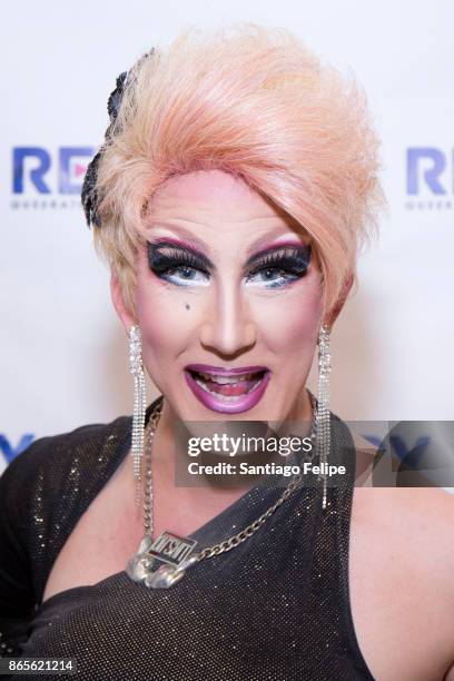 Sutton Lee Seymour attends "The Drag Roast Of Sherry Vine" at The LGBT Community Center on October 23, 2017 in New York City.