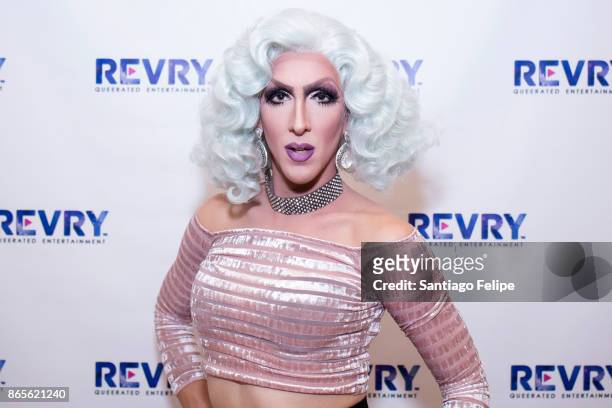 Marti Gould Cummings attends "The Drag Roast Of Sherry Vine" at The LGBT Community Center on October 23, 2017 in New York City.