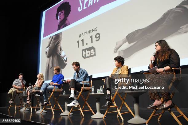 Creator and executive producer Michael Showalter and actors Meredith Hagner, John Early, John Reynolds and Alia Shawkat take part in a panel...