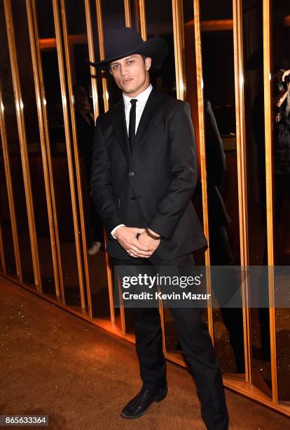 Bonner Bolton attends V Magazine's intimate dinner in honor of Karl Lagerfeld at The Top of The Standard on October 23, 2017 in New York City.