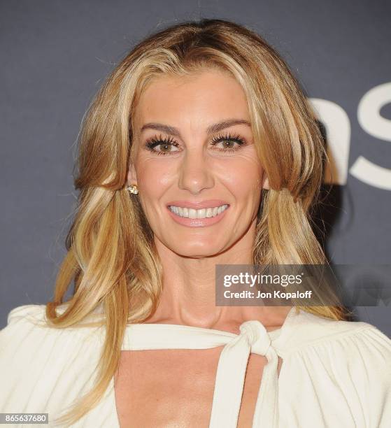 Faith Hill arrives at the 3rd Annual InStyle Awards at The Getty Center on October 23, 2017 in Los Angeles, California.