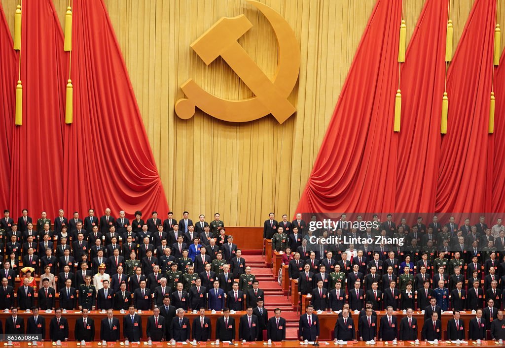 19th National Congress Of The Communist Party Of China (CPC) - Closing Ceremony