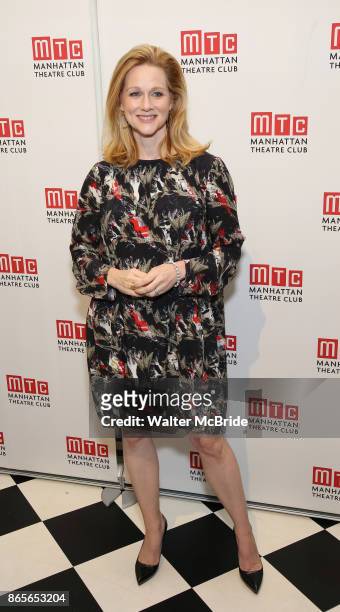 Laura Linney attends the 2017 Manhattan Theatre Club Fall Benefit honoring Hal Prince on October 23, 2017 at 583 Park Avenue in New York City.