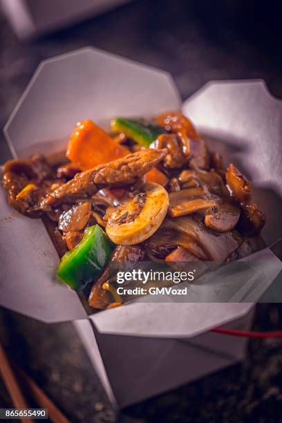 spicy kung pao chicken - kung pao stock pictures, royalty-free photos & images