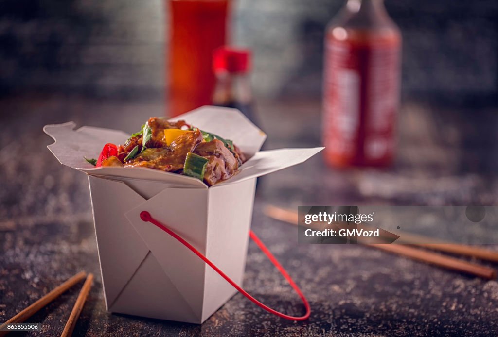 Pittige Kung Pao Kip