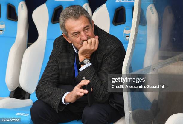 Carlo Rossi President of Sassuolo before the Serie A match betweenSpal and US Sassuolo at Stadio Paolo Mazza on October 22, 2017 in Ferrara, Italy.
