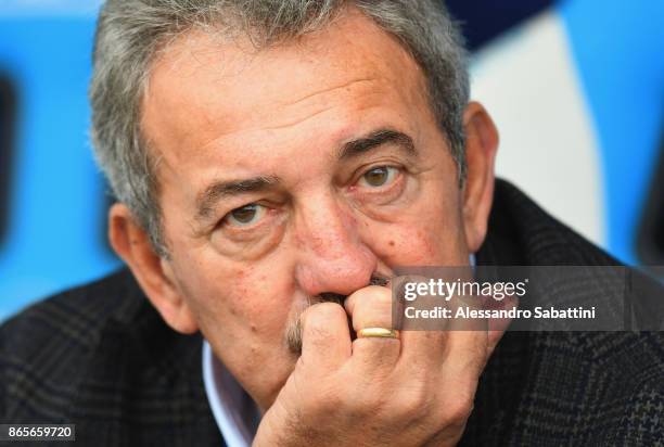 Carlo Rossi President of Sassuolo before the Serie A match betweenSpal and US Sassuolo at Stadio Paolo Mazza on October 22, 2017 in Ferrara, Italy.