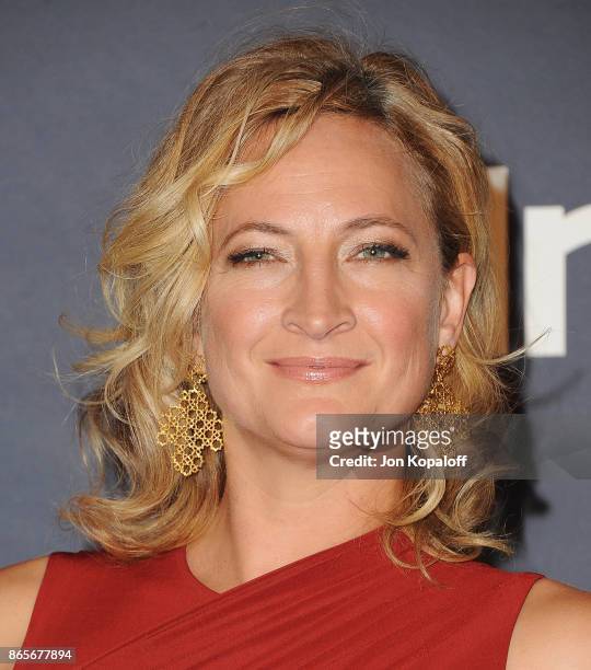 Zoe Bell arrives at the 3rd Annual InStyle Awards at The Getty Center on October 23, 2017 in Los Angeles, California.