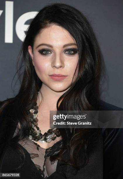 Michelle Trachtenberg arrive at the 3rd Annual InStyle Awards at The Getty Center on October 23, 2017 in Los Angeles, California.
