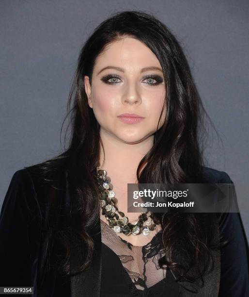 Actress Michelle Trachtenberg arrives at the 3rd Annual InStyle Awards at The Getty Center on October 23, 2017 in Los Angeles, California.