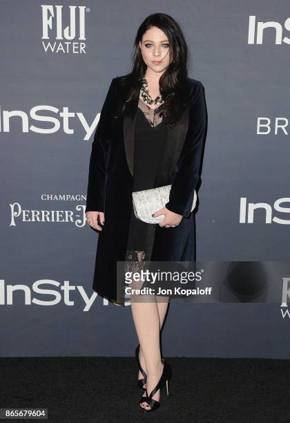 Actress Michelle Trachtenberg arrives at the 3rd Annual InStyle Awards at The Getty Center on October 23, 2017 in Los Angeles, California.