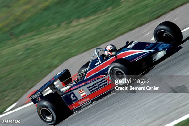 Nigel Mansell, Lotus-Ford 81B, Grand Prix of Austria, Osterreichring, 17 August 1980. Nigel Mansell driving the Lotus-Ford 81B in his first ever...