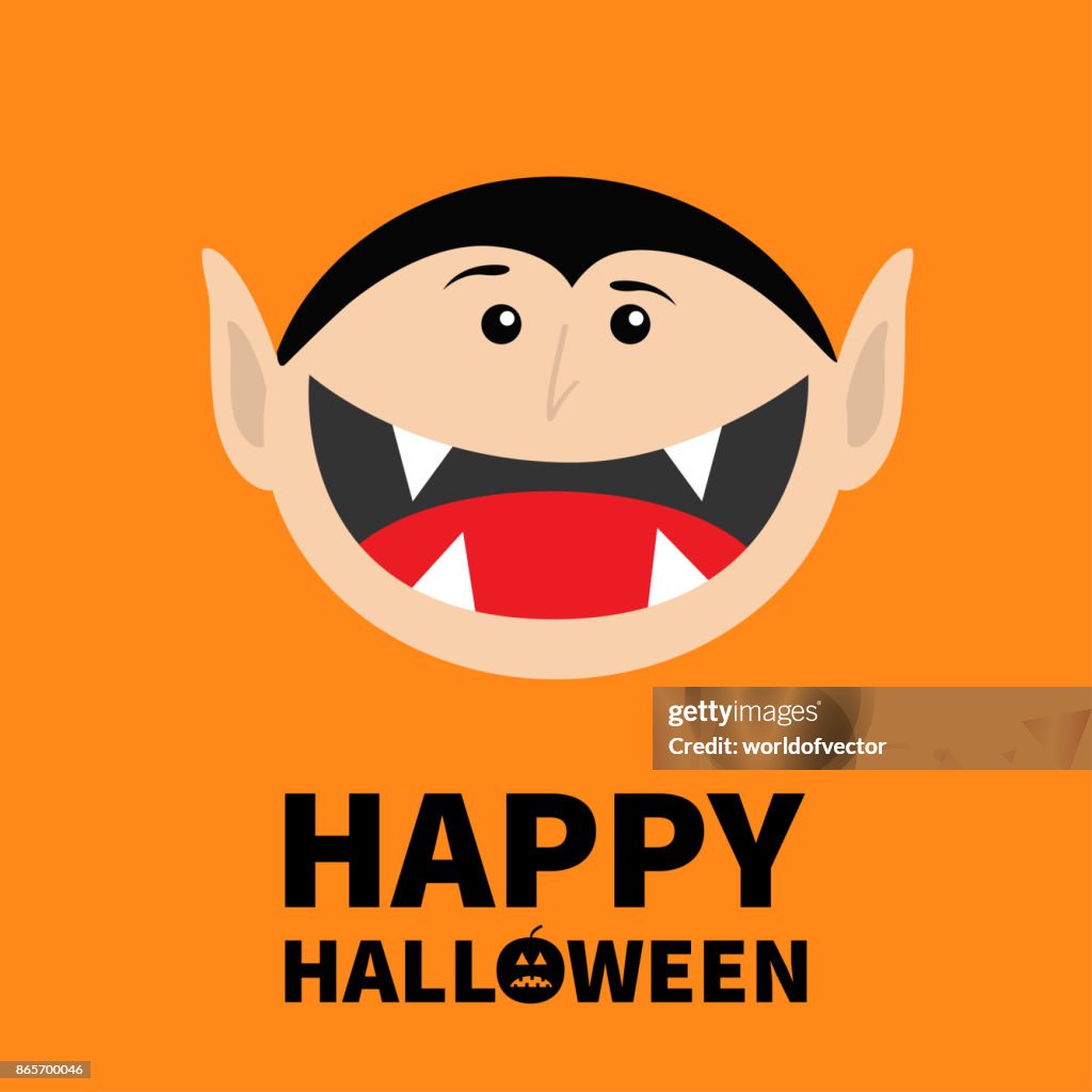 Texto De Calabaza De Halloween Feliz Cara Principal Del Conde Drácula Carácter De Dibujos Animados Lindo Vampiro Con Colmillos Lengua De La Boca Grande Tarjeta De Felicitación De Bebé Diseño Plano Fondo Texto De Calabaza De Halloween Feliz Cara Principal Del Conde Drácula Carácter De Dibujos Animados Lindo Vampiro Con Colmillos Lengua De La Boca Grande Tarjeta De Felicitación De Bebé Diseño Plano Fondo