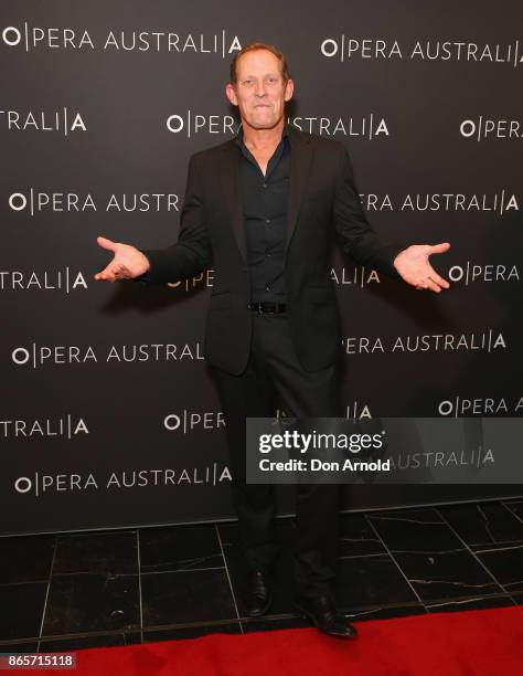 Todd McKenney arrives ahead of Madama Butterfly Opening Night at Capitol Theatre on October 24, 2017 in Sydney, Australia.