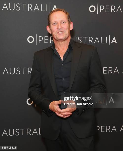 Todd McKenney arrives ahead of Madama Butterfly Opening Night at Capitol Theatre on October 24, 2017 in Sydney, Australia.