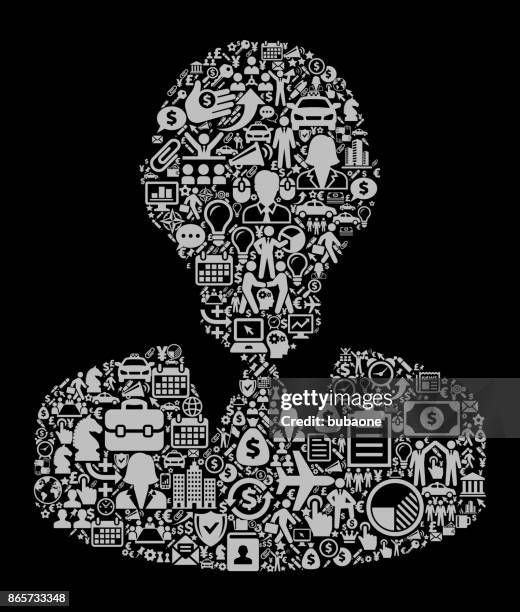 face icon business and finance vector icon pattern - corporate headshot backdrop stock illustrations