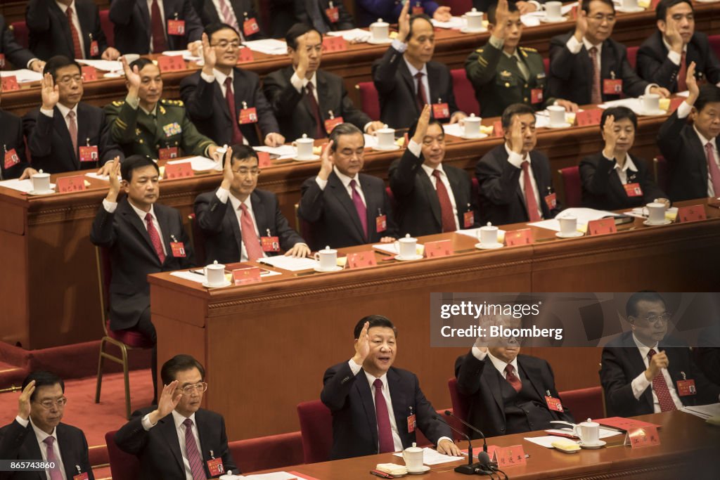 Closing Session of Chinas 19th Communist Party Congress