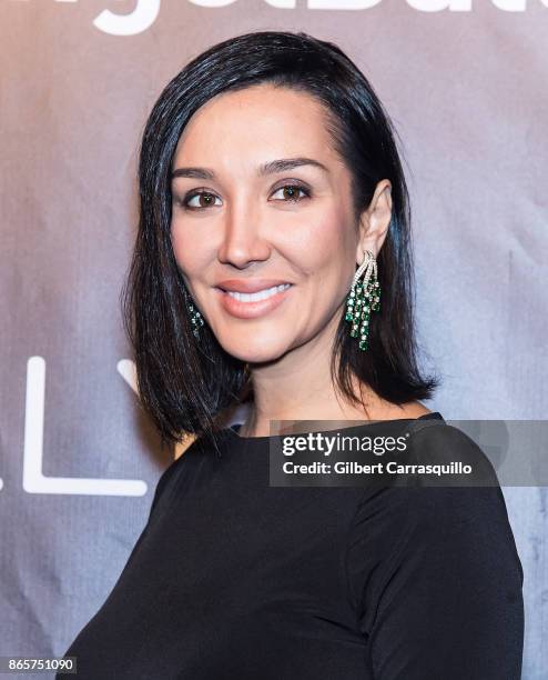 Guest arrives at Gabrielle's Angel Foundation's Angel Ball 2017 at Cipriani Wall Street on October 23, 2017 in New York City.