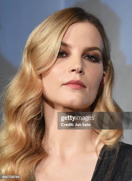 Sylvia Hoeks attends the 'Blade Runner 2049' premier at Roppongi Hills on October 24, 2017 in Tokyo, Japan.