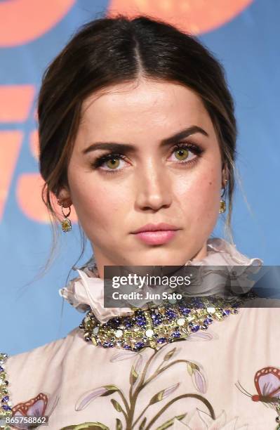 Ana de Armas attends the 'Blade Runner 2049' premier at Roppongi Hills on October 24, 2017 in Tokyo, Japan.