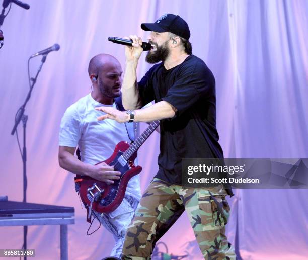 Singer Sam Hunt performs onstage during the 5th annual "We Can Survive" benefit concert presented by CBS Radio at the Hollywood Bowl on October 21,...