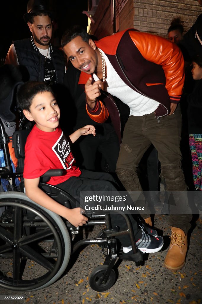 Romeo Santos & Daddy Yankee Video Shoot