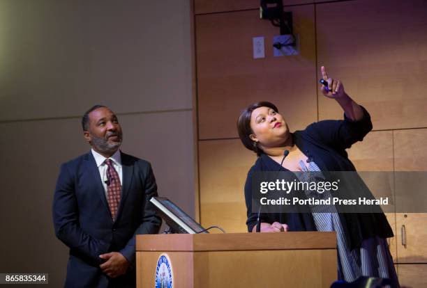 As part of its yearlong discussion on race, the University of Southern Maine hosts a lecture by the descendents of Henrietta Lacks. Alfred Carter and...