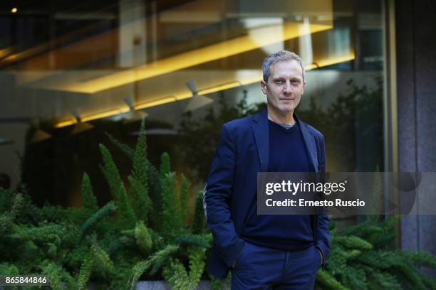 Pietro Faiella attends 'La Ragazza Nella Nebbia' photocall at Hotel Visconti on October 24, 2017 in Rome, Italy.