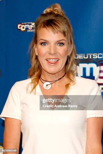 Mirja Boes attends the 21st Annual German Comedy Awards at Studio in Koeln Muehlheim on October 24, 2017 in Cologne, Germany.