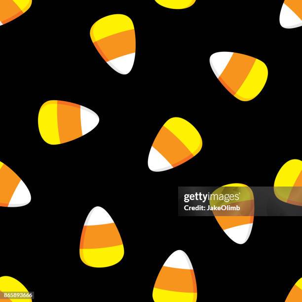 candy corn pattern - candy corn stock illustrations