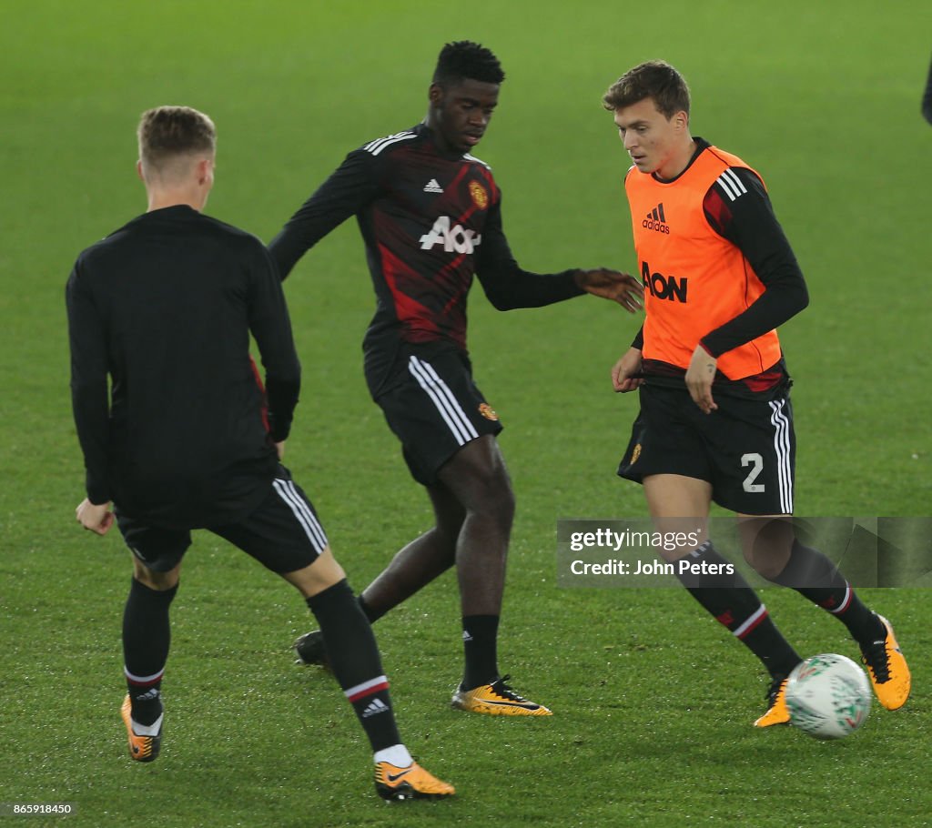 Swansea City v Manchester United - Carabao Cup Fourth Round