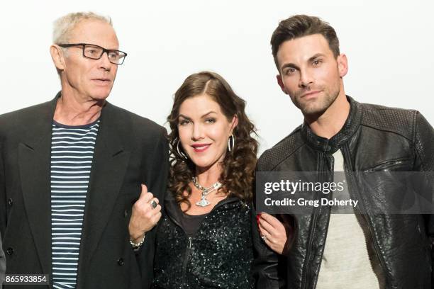 Tristan Rogers, Kira Reed Lorsch and Erik Fellows attend the Cast Premiere Screening Of Lany Entertainment's "The Bay" Season 3 at TCL Chinese...