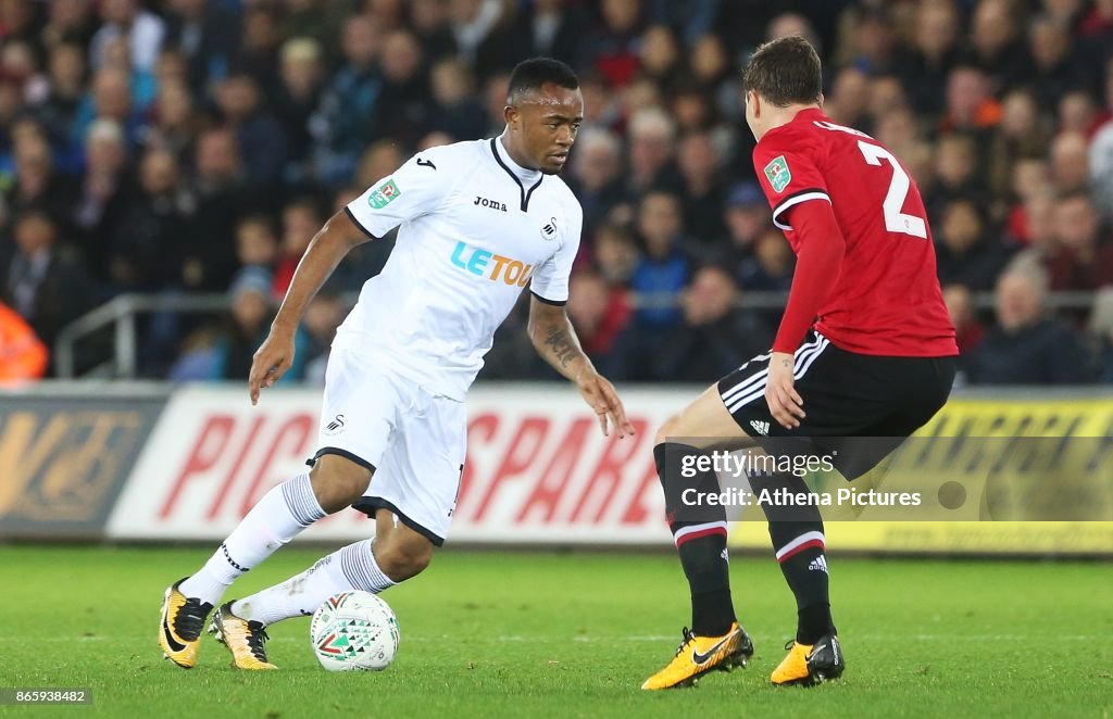 Swansea City v Manchester United - Carabao Cup Fourth Round