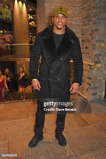 Anthony Yarde attends The KA & GRM Daily Rated Awards at The Roundhouse on October 24, 2017 in London, England.