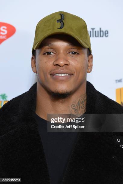 Anthony Yarde attends The Rated Awards at The Roundhouse on October 24, 2017 in London, England.