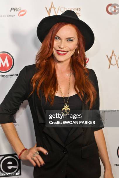 Dancer Carmit attends the 7th Annual World Choreography Awards at Saban Theatre on October 23, 2017 in Beverly Hills, California.