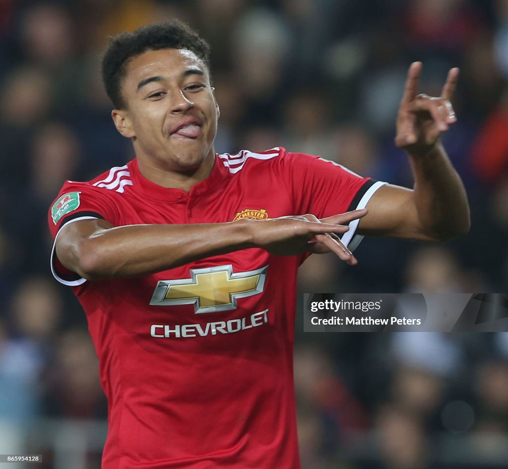 Swansea City v Manchester United - Carabao Cup Fourth Round