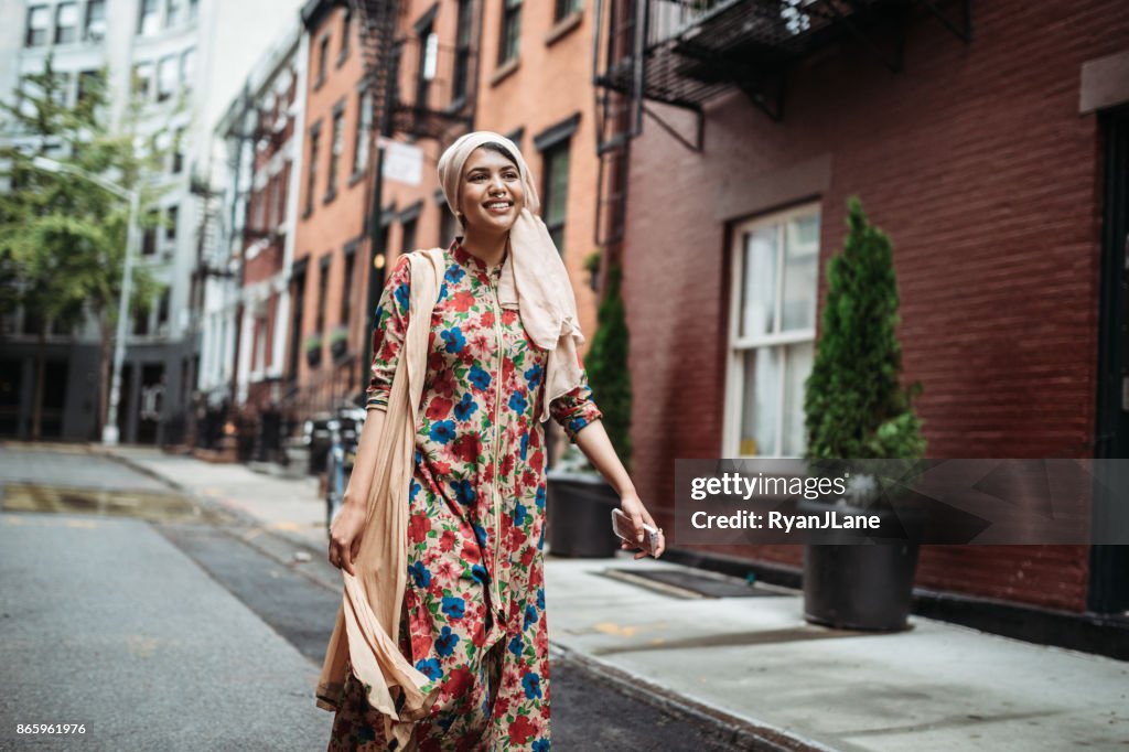 Confident Bengali Muslim Young Woman