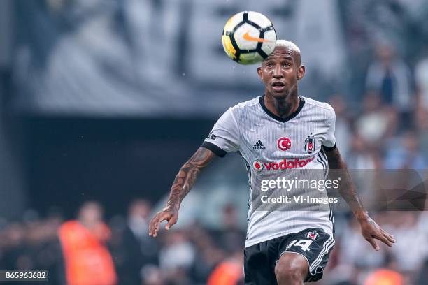 Anderson Souza Conceicao of Besiktas JK during the Turkish Spor Toto Super Lig football match between Besiktas JK and Medipol Basaksehir FK on...